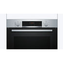 Bosch HQA574BS3B Series 4 Steam Pyrolytic cleaning built-in single oven - stainless steel
