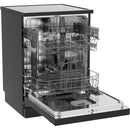 Hisense HS622E90BUK Hi4 13-place Freestanding Dishwasher - Black