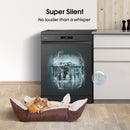 Hisense HS622E90BUK Hi4 13-place Freestanding Dishwasher - Black