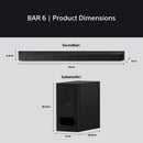 Sony Bravia Theatre 6 HTB600.CEK 3.1.2ch Soundbar with Powerful Subwoofer