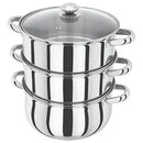 Judge HX05 Stainless Steel 24cm 3 Tier Steamer