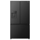 Hisense RF815N4SEFE PureFlat Plumbed American style fridge freezer - Black Stainless Steel