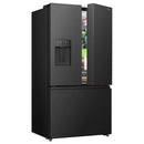 Hisense RF815N4SEFE PureFlat Plumbed American style fridge freezer - Black Stainless Steel