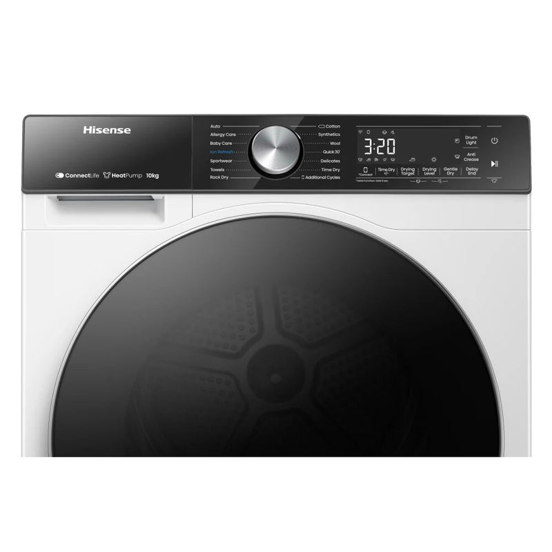 Hisense DH5S102BW 10kg Heat Pump Condenser Tumble Dryer - White [£50 Cashback]*contact store for price*