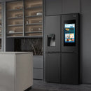 Hisense RQ760N4IFE PureFlat American Smart Fridge Freezer Plumbed Ice & Water - Black Steel