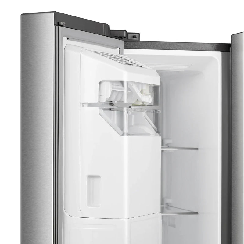 Hisense RS818N4IIE Plumbed Ice&Water American Fridge Freezer - Premium stainless steel