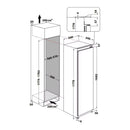 Hotpoint HTSD18F013H1 Built-in Tall Frost free Freezer [sliding hinge]*contact store for price*