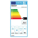 Indesit IHVP65FLMK 60cm Angled Chimney Hood - Black