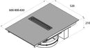 GWA Airforce CCINN8001 80cm Innova Artis Plus Induction Venting Hob [ducting-kit sold separately]