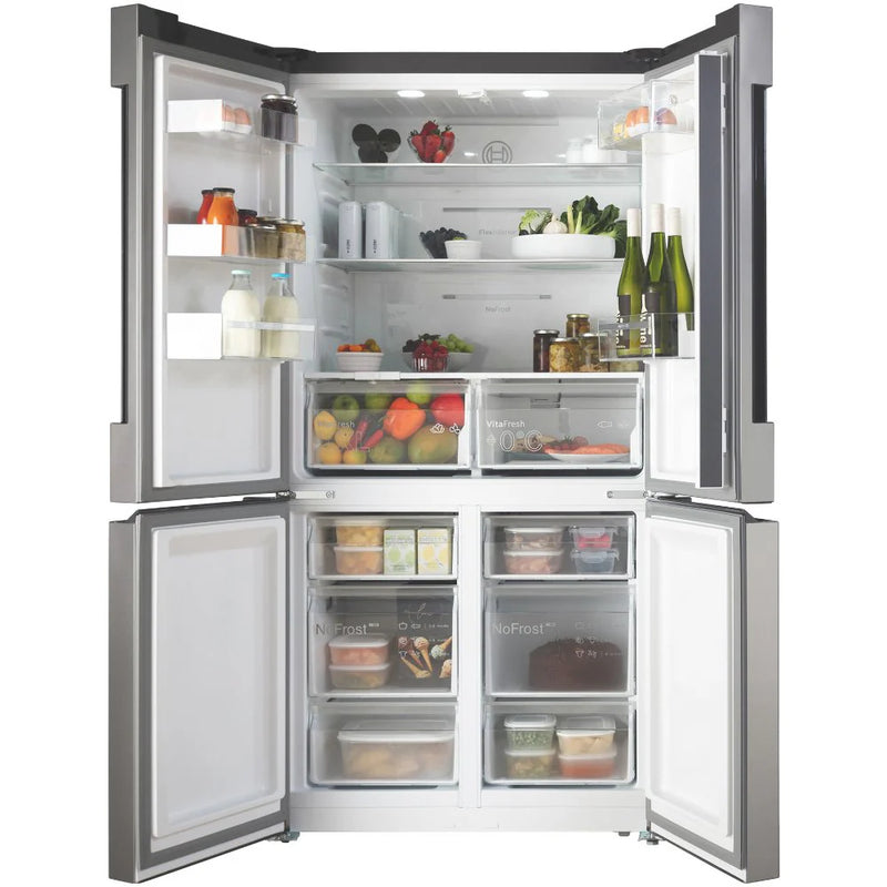 Bosch KFN96VPEAG Series 4 Total No Frost French door Fridge Freezer - Brushed steel anti-fingerprint*contact store for price*