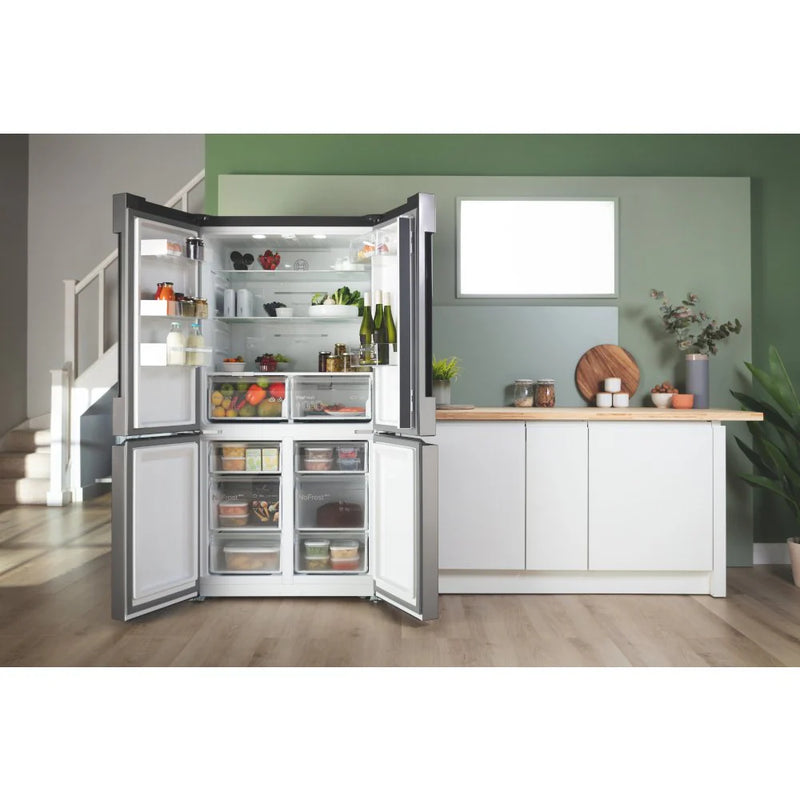 Bosch KFN96VPEAG Series 4 Total No Frost French door Fridge Freezer - Brushed steel anti-fingerprint*contact store for price*