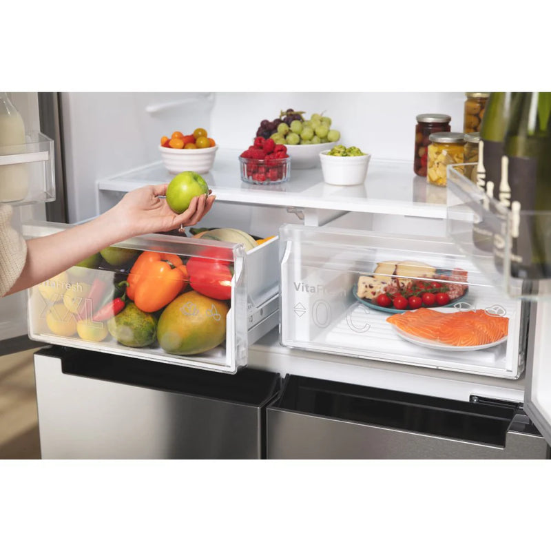 Bosch KFN96VPEAG Series 4 Total No Frost French door Fridge Freezer - Brushed steel anti-fingerprint*contact store for price*