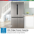 Bosch KFN96VPEAG Series 4 Total No Frost French door Fridge Freezer - Brushed steel anti-fingerprint*contact store for price*