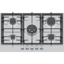 Bosch PCQ7A5I90 Series 6 75cm Gas Hob - Stainless steel*contact store for price*