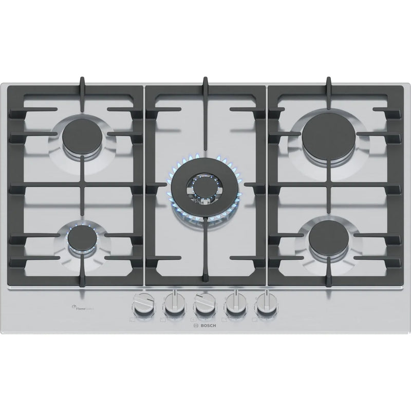 Bosch PCQ7A5I90 Series 6 75cm Gas Hob - Stainless steel*contact store for price*