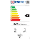 Bosch KIV86VSE0G 60/40 Built-In Fridge Freezer [Sliding Door Installation]