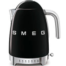 Smeg KLF04BLUK Variable temperature 50s style kettle - Black