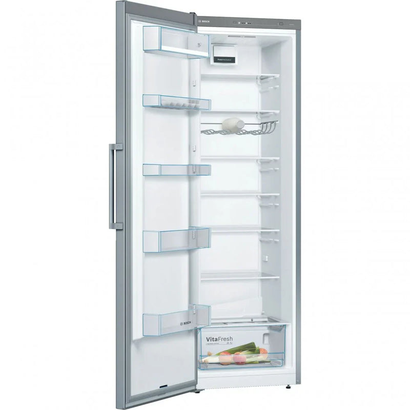 Bosch Series 4 KSV36VLEP Tall Larder Fridge - Stainless Steel [Free 5-year parts & labour guarantee]*contact store for price*