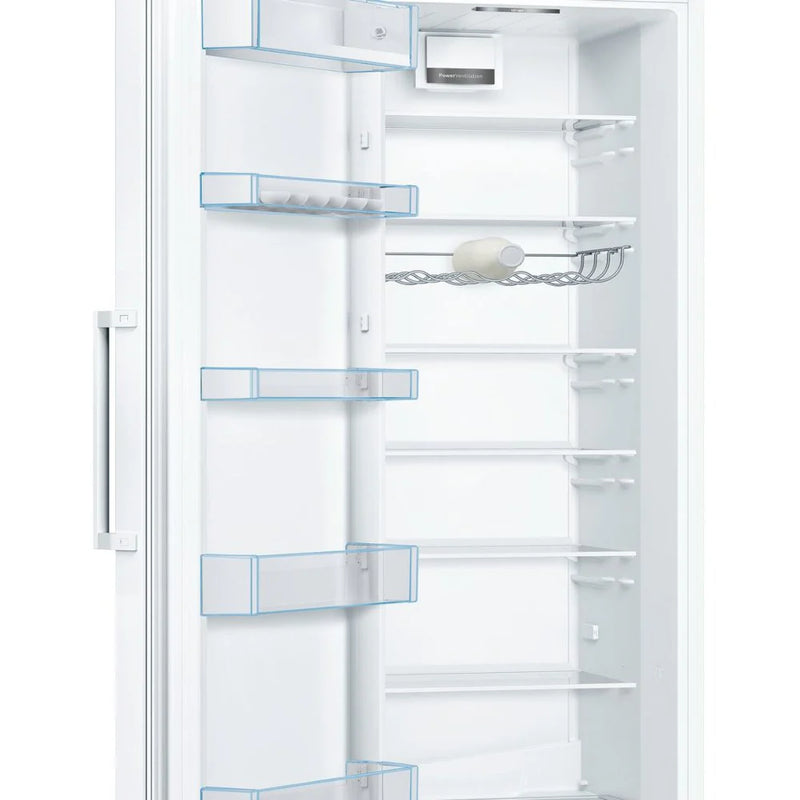 Bosch Series 4 KSV36VWEPG Tall Larder Fridge - White [Free 5-year parts & labour guarantee]*contact store for price*