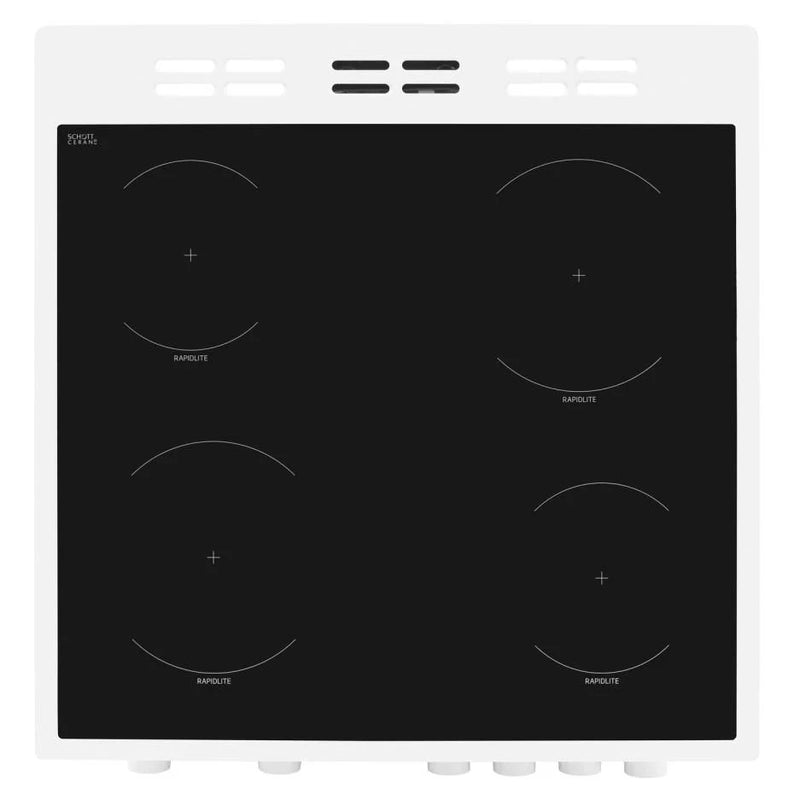 Beko KTC611W 60cm Twin Cavity Ceramic Cooker - White*contact store for price