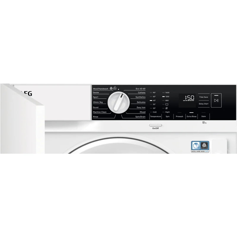 AEG LFX6G8434BI 6000 ProSense® 8kg 1400rpm integrated washing machine*contact store for price*