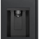 LG GSLC40EPPE Plumbed American style fridge freezer - Black Steel