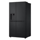LG GSLC40EPPE Plumbed American style fridge freezer - Black Steel