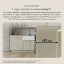 LG F2Y509WBLN1 Counter-Depth MAX™ AI DD™ 9Kg Washing Machine - White