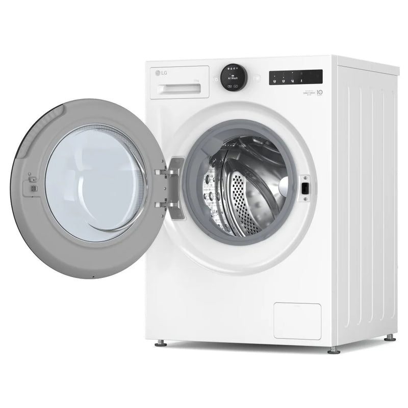 LG F4X7511TWB 11kg 1400rpm AI DD™ ezDispense™ Washing Machine - White [Free 5-year parts & labour warranty]