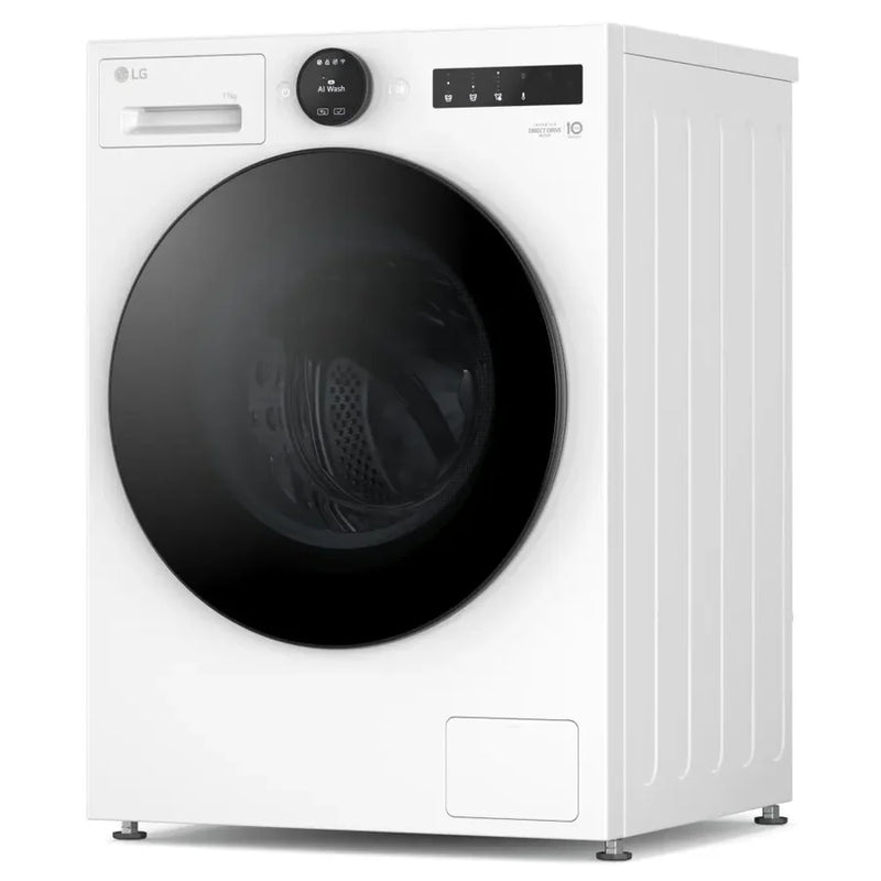 LG F4X7511TWB 11kg 1400rpm AI DD™ ezDispense™ Washing Machine - White [Free 5-year parts & labour warranty]