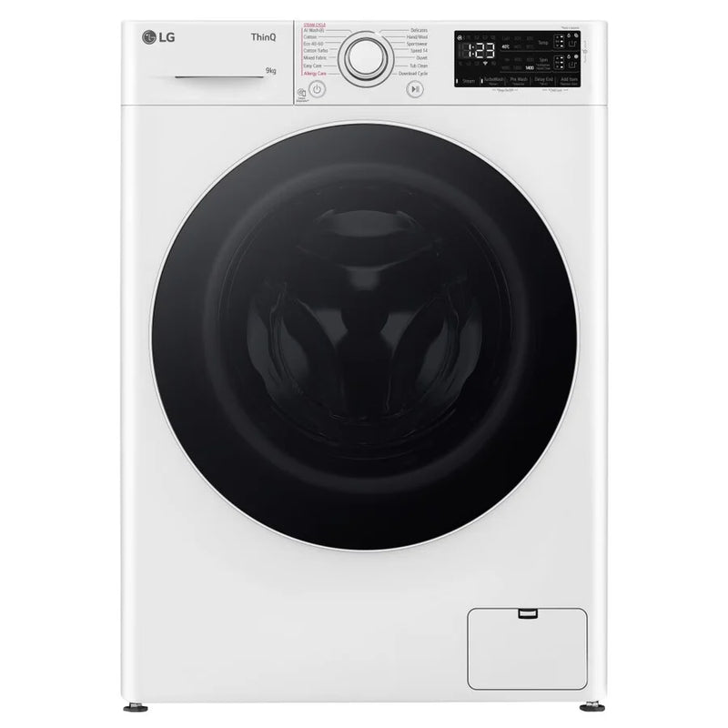 LG F4Y509WWLA1 AI DD™ EZDispense™ TurboWash™ 9kg 1400RPM Washing Machine - White [Free 5-year parts & labour guarantee]