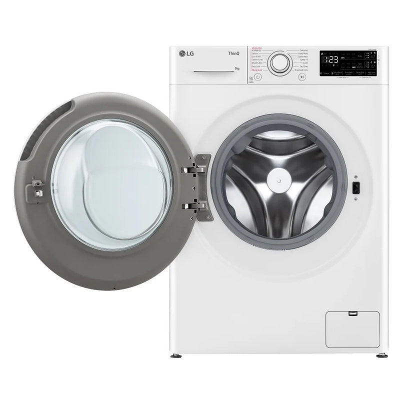 LG F4Y509WWLA1 AI DD™ EZDispense™ TurboWash™ 9kg 1400RPM Washing Machine - White [Free 5-year parts & labour guarantee]