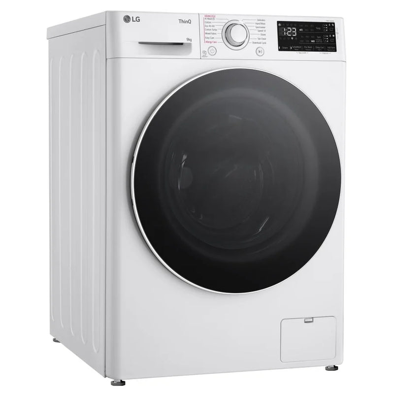 LG F4Y509WWLA1 AI DD™ EZDispense™ TurboWash™ 9kg 1400RPM Washing Machine - White [Free 5-year parts & labour guarantee]