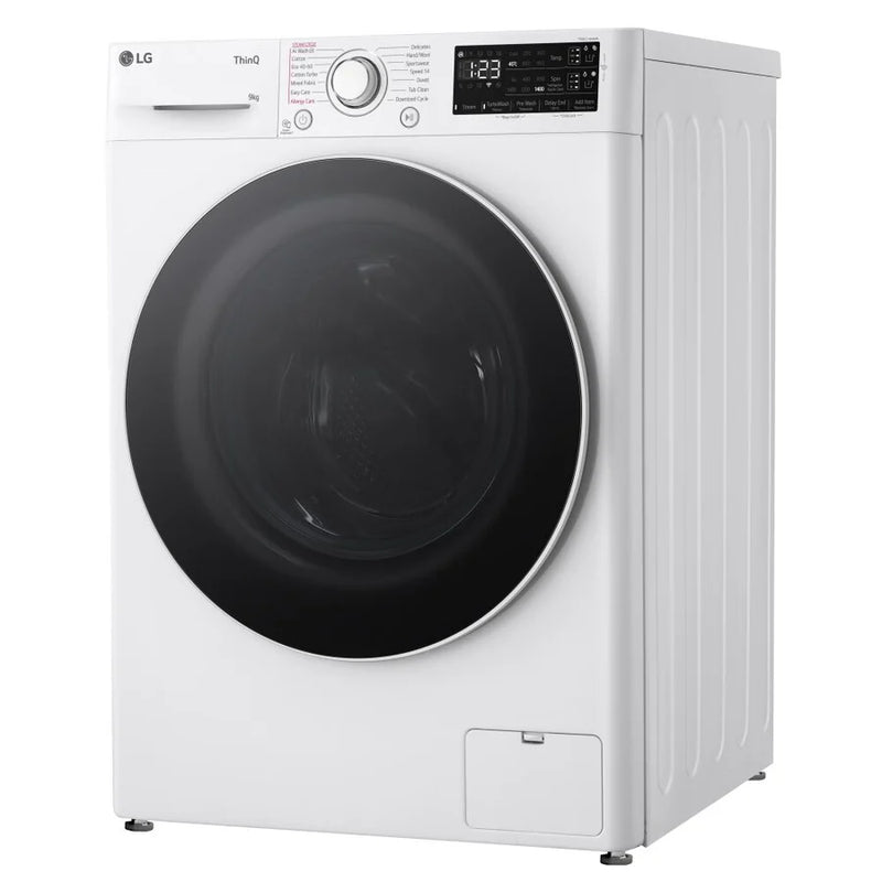 LG F4Y509WWLA1 AI DD™ EZDispense™ TurboWash™ 9kg 1400RPM Washing Machine - White [Free 5-year parts & labour guarantee]