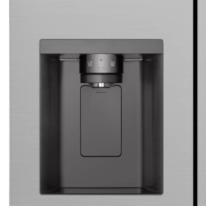 LG GSLC40PYPE Plumbed NatureFRESH American style fridge freezer - Prime Silver