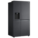 LG GSLV70MCTD American Style Fridge Freezer With Plumbed Ice & Water - Matte Black