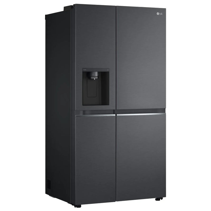 LG GSLV70MCTD American Style Fridge Freezer With Plumbed Ice & Water - Matte Black