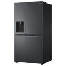 LG GSLV70MCTD American Style Fridge Freezer With Plumbed Ice & Water - Matte Black