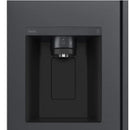 LG GSLV70MCTD American Style Fridge Freezer With Plumbed Ice & Water - Matte Black