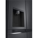 LG GSLV70MCTD American Style Fridge Freezer With Plumbed Ice & Water - Matte Black