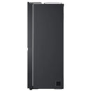 LG GSLV70MCTD American Style Fridge Freezer With Plumbed Ice & Water - Matte Black