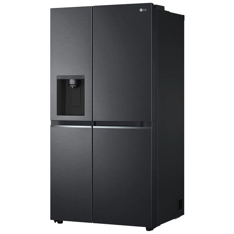 LG GSLV71MCTD Non-plumbed American style fridge freezer - Matte Black [Free 5-year parts & labour guarantee]