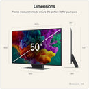 LG 50QNED87B6A 50" QNED MiniLED 4K UHD HDR Smart TV