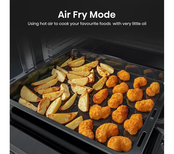 Hisense HDCEC6C20W 60cm AirFry Electric Ceramic Cooker With Catalytic Liners - White*contact store for price*