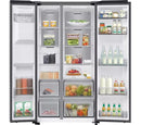 Samsung RS70F64KEFEU Series 6 AI Plumbed American Fridge Freezer - Black