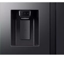 Samsung RS70F64KEFEU Series 6 AI Plumbed American Fridge Freezer - Black