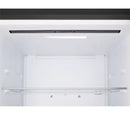 LG GBBSJ10EEP Total No Frost fridge freezer - Matte Black