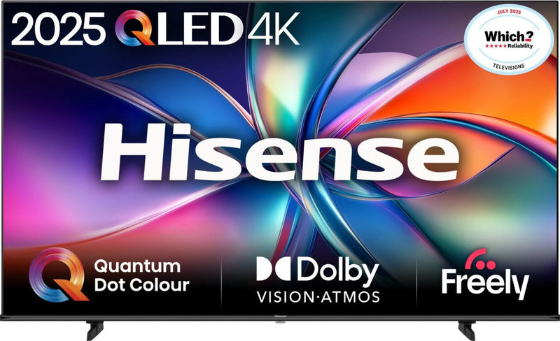 Hisense 50E7QTUK 50'' 2025 QLED HDR UHD 4K Smart TV*contact store for price