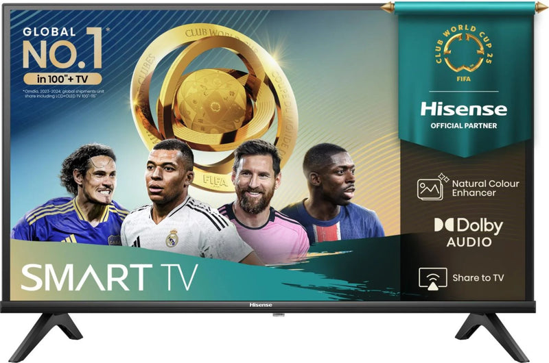 HISENSE 32A4QTUK LED HD Ready HDR Smart TV with Freely*contact store for price*