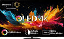 HISENSE 55A85NTUK 55" Smart 4K Ultra HD HDR OLED TV with Amazon Alexa*contact store for price*
